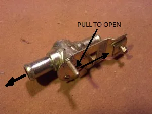 5/8 Cable-Op Water Valve (Evans) HV029185 H38C-2220-030