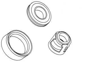 Shaft Seal Kit, SD708, 709