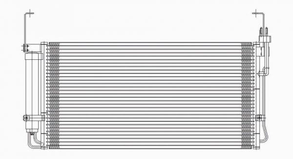 OEM#: 97606-26001 Condenser