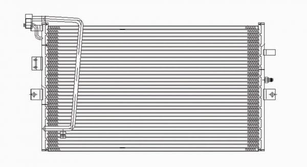OEM#: 45 41 215 Condenser