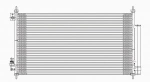 OEM#: 80110-SEP-A01 Condenser