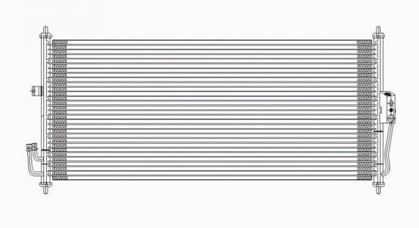 OEM#: 92110-4Z010 Condenser