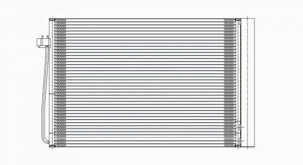 OEM#: 64 50 9 122 825 Condenser