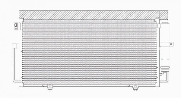 OEM#: 73210FE001 Condenser