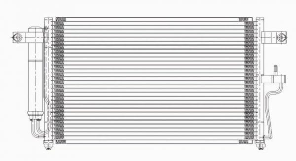 OEM#: 97606-25500 Condenser
