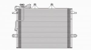 OEM#: 211 500 11 54 Condenser