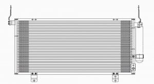 OEM#: MR958343 Condenser