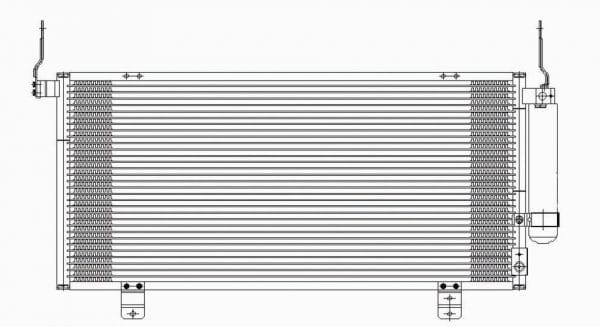 OEM#: MR958343 Condenser
