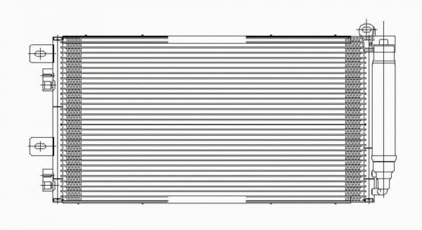 OEM#: 64 53 1 490 572 Condenser