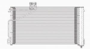 OEM#: 203 500 12 54 Condenser