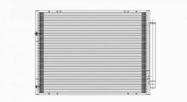 OEM#: 88461-08010 Condenser