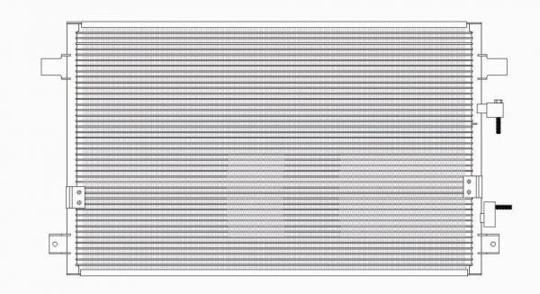OEM#: 5102434AA Condenser