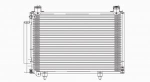 OEM#: 88450-52131 Condenser