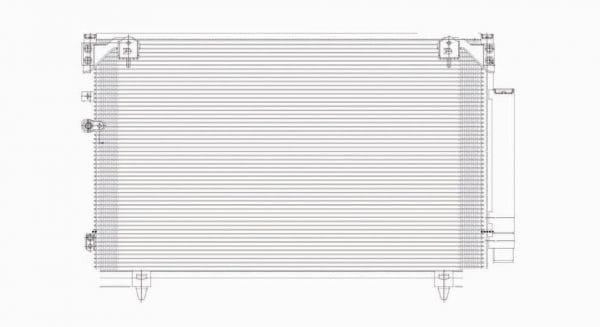OEM#: 88460-21050 Condenser