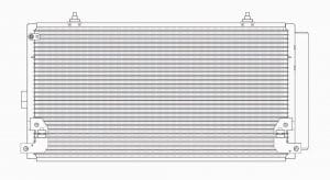 OEM#: 73210AG01A Condenser