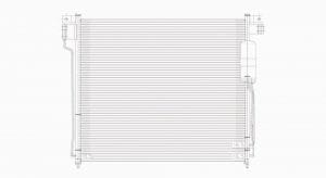 OEM#: 92100-EA500 Condenser