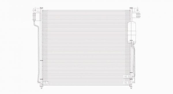 OEM#: 92100-EA500 Condenser