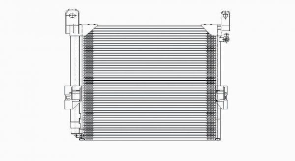 OEM#: 88460-04210 Condenser
