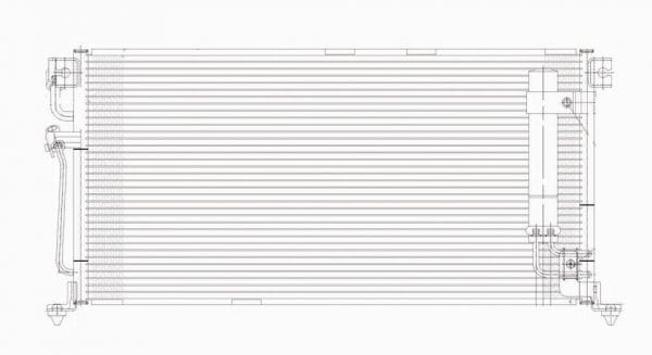 OEM#: MN151100 Condenser