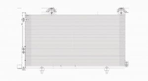 Condenser - Scion xA/xB (2005-2006) - 88450-52231