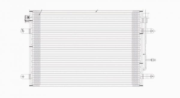 OEM#: 8E0 260 403 T Condenser