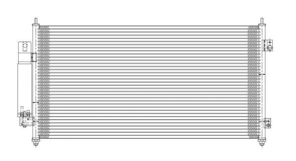 OEM#: 92100-ET000, EGY1-61-48ZC Condenser