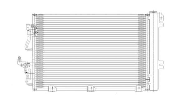 OEM#: 93178958 Condenser