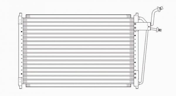 OEM#: F4DZ 19712 BA Condenser