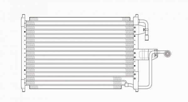 OEM#: F8CZ 19712 BA Condenser