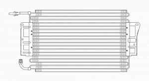 OEM#: 52474405 Condenser