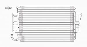 OEM#: 52474405 Condenser