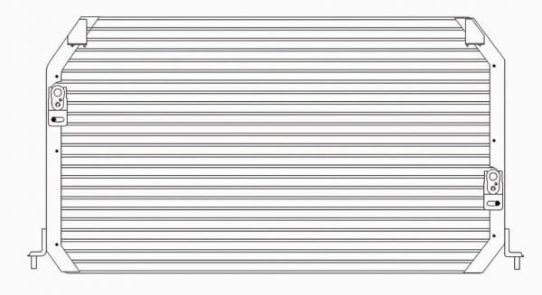 OEM#: 88460-06020 Condenser