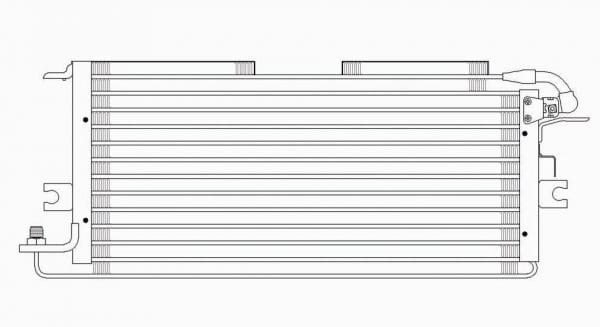 OEM#: 88460-35130 Condenser
