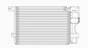 OEM#: F7VZ 19712 AA Condenser
