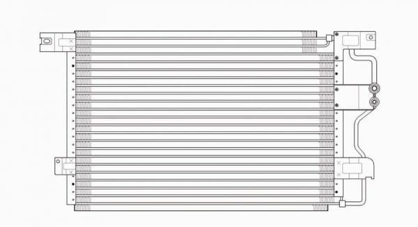 OEM#: F7VZ 19712 AA Condenser