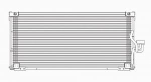 OEM#: MB899040 Condenser