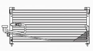 OEM#: MB898983 Condenser