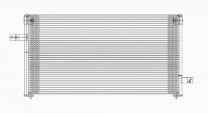 OEM#: 73210FC050 Condenser