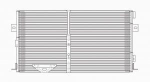 OEM#: 5016793AA Condenser