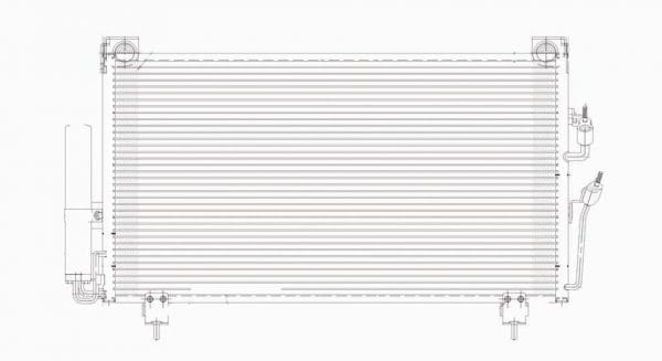 OEM#: MR958462 Condenser