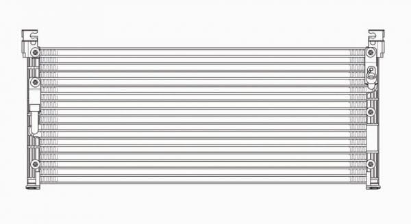 OEM#: 88460-42021 Condenser