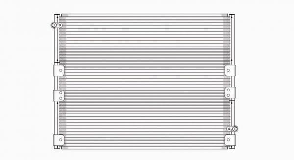 OEM#: 88461-35050 Condenser