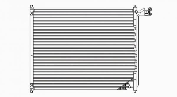 OEM#: 6C2Z 19712 AA Condenser
