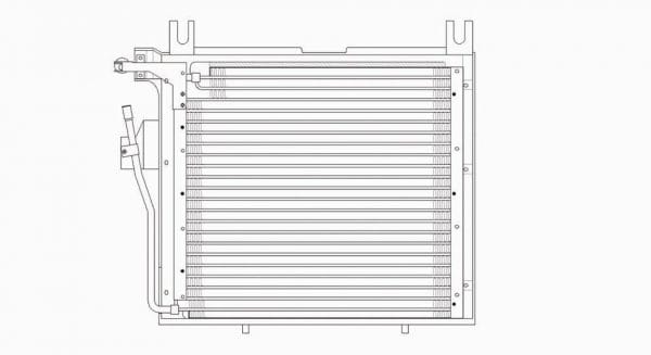 OEM#: 55036499AD Condenser