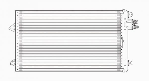 OEM#: F78Z 19712 AA Condenser