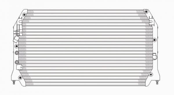 OEM#: 88460-06060 Condenser