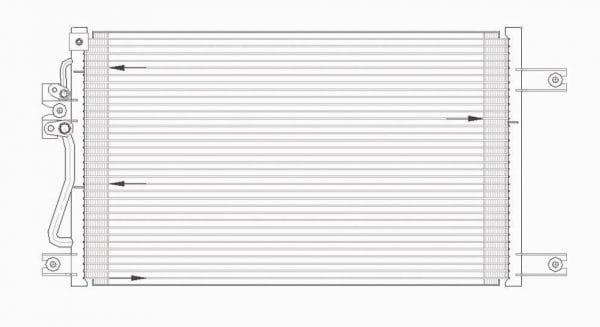 OEM#: MR360415 Condenser