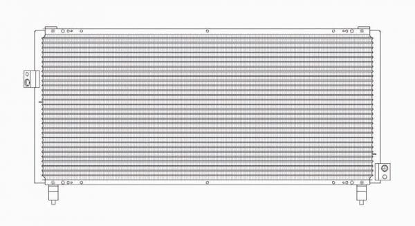 OEM#: 73210FA140 Condenser