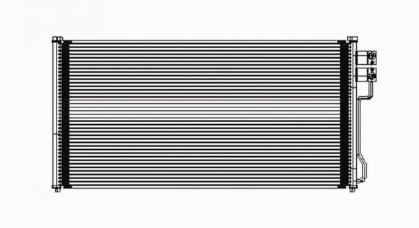 OEM#: 6L1Z 19712 AA Condenser