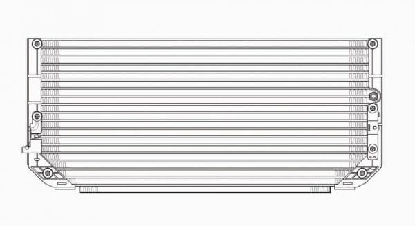 OEM#: 88460-02050 Condenser